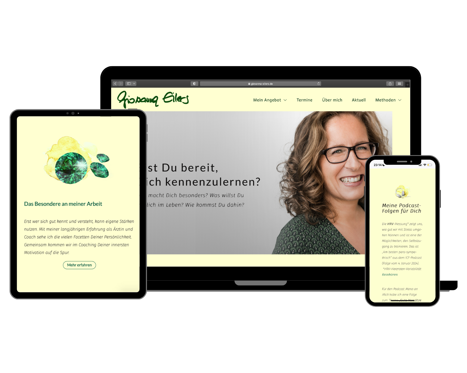 Giovanna Eilers Webdesign