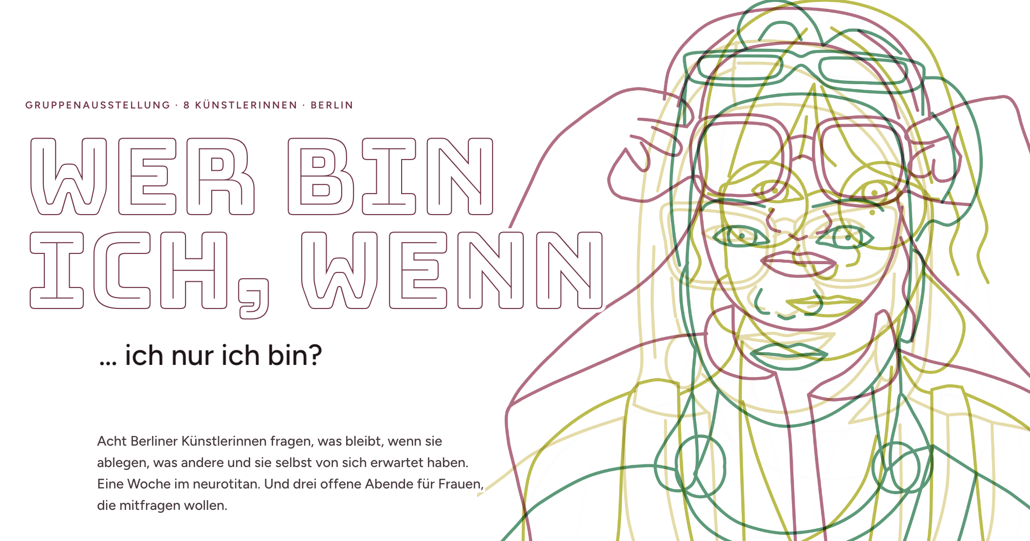 Katalin Pöge Neurotitan Ausstellung "entweder, und – 47 Trainings für mehr Spielraum im Denken & Leben" von Katalin Pöge